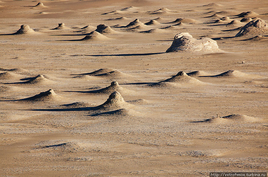 Марсианский ландшафт Фарафра, Египет