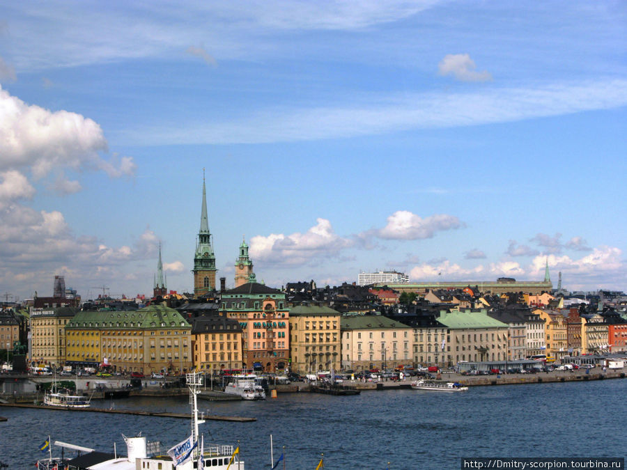 Стокгольм-город построенный на воде... Стокгольм, Швеция
