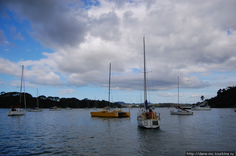 Прогулка на яхте (часть 2) Мангонуи, Новая Зеландия