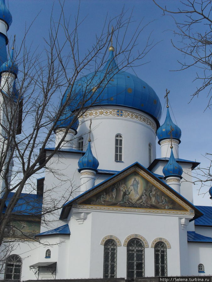 Три церкви - зимний вид Санкт-Петербург, Россия