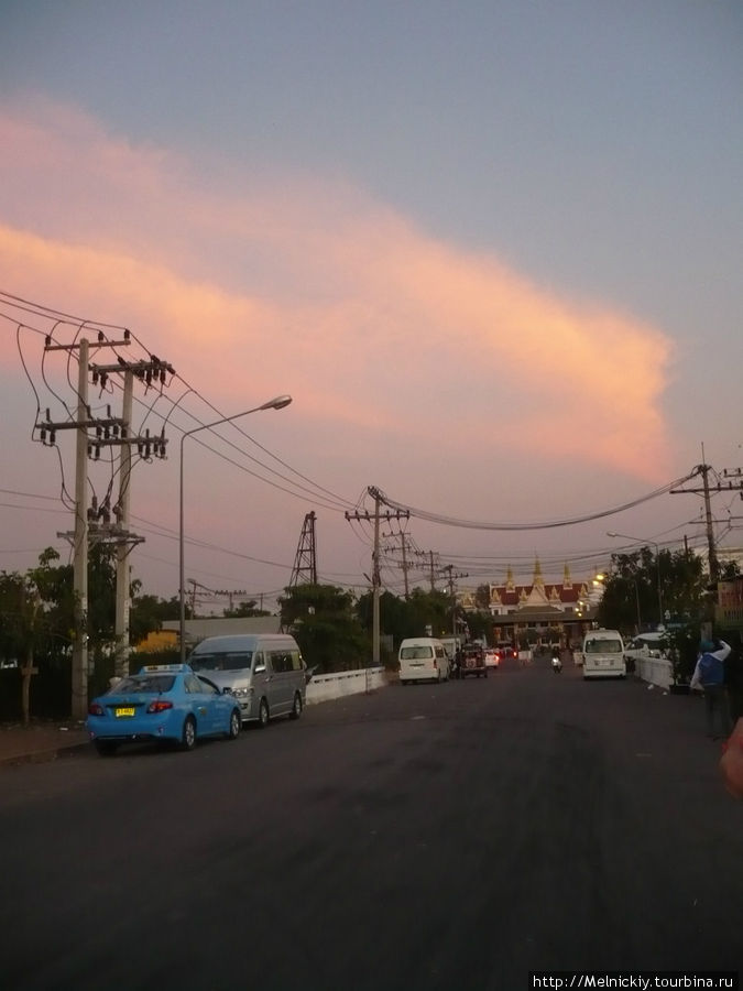 Пограничный переход в Камбоджу Араньяпратет, Таиланд