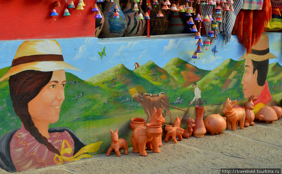 Немножко о граффити в Колумбии Колумбия