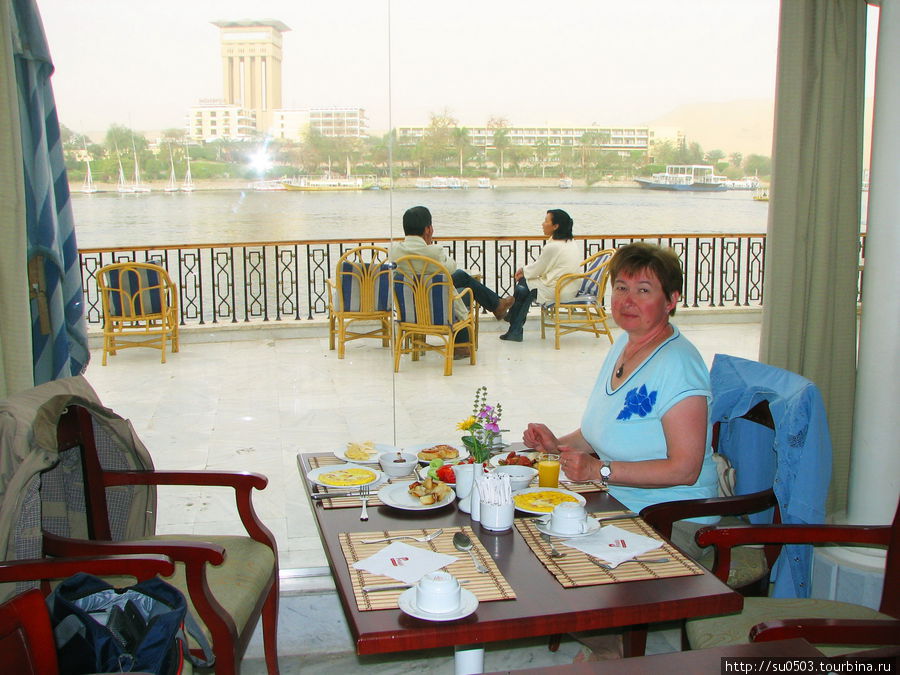 Ресторан отеля ISIS, Асуан Египет