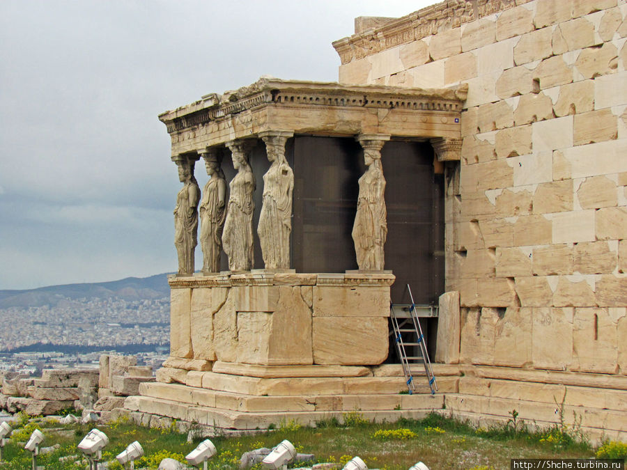 Эрехтейон — высокая классика Афины, Греция