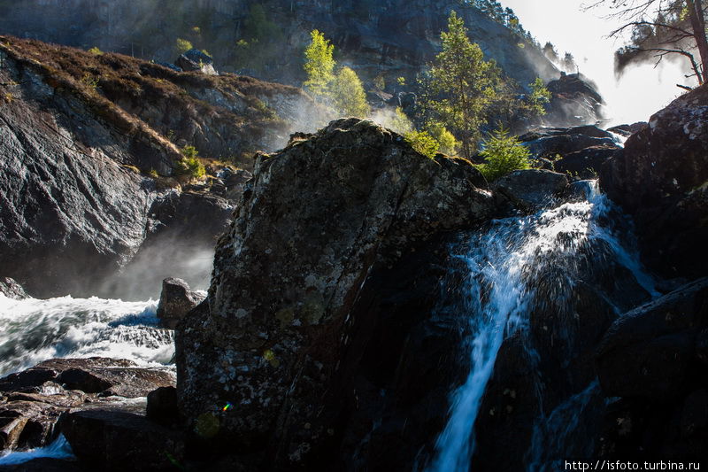Водопад Латифоссен Норвегия