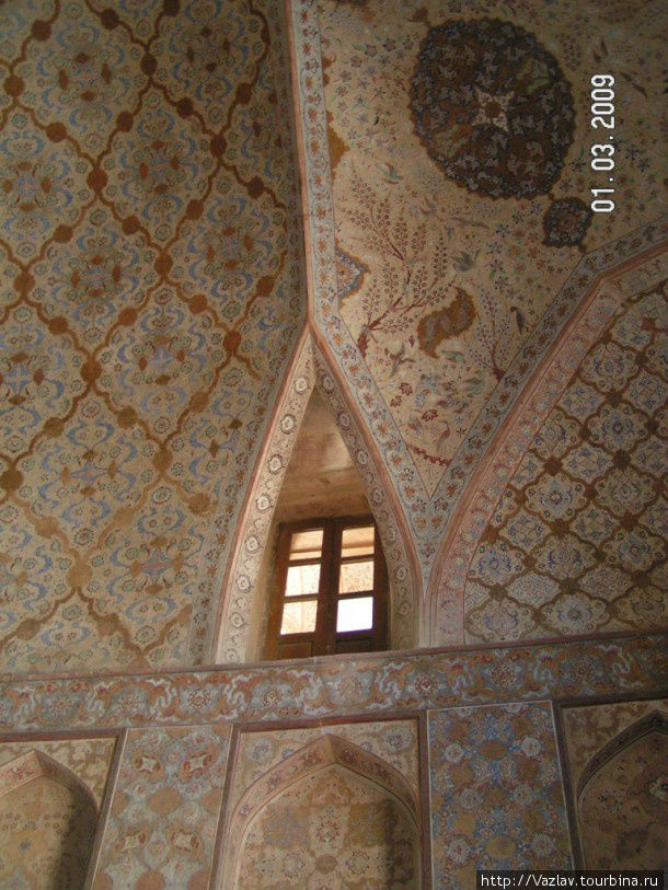 Украшения потолка Исфахан, Иран