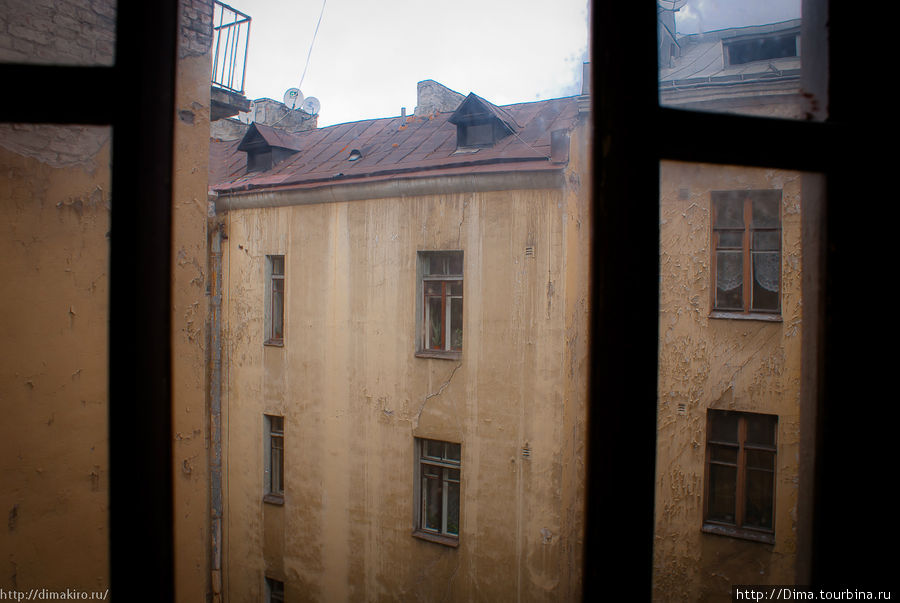 Вид из окна Выборг, Россия