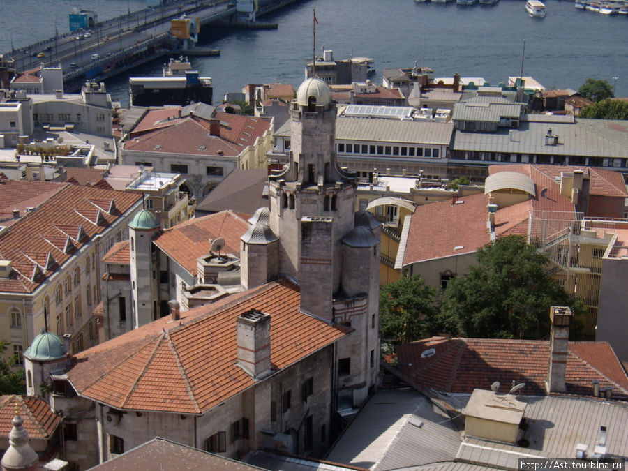В Стамбуле есть православные церкви и костелы. Но на этой фотографии изображена синагога. Стамбул, Турция