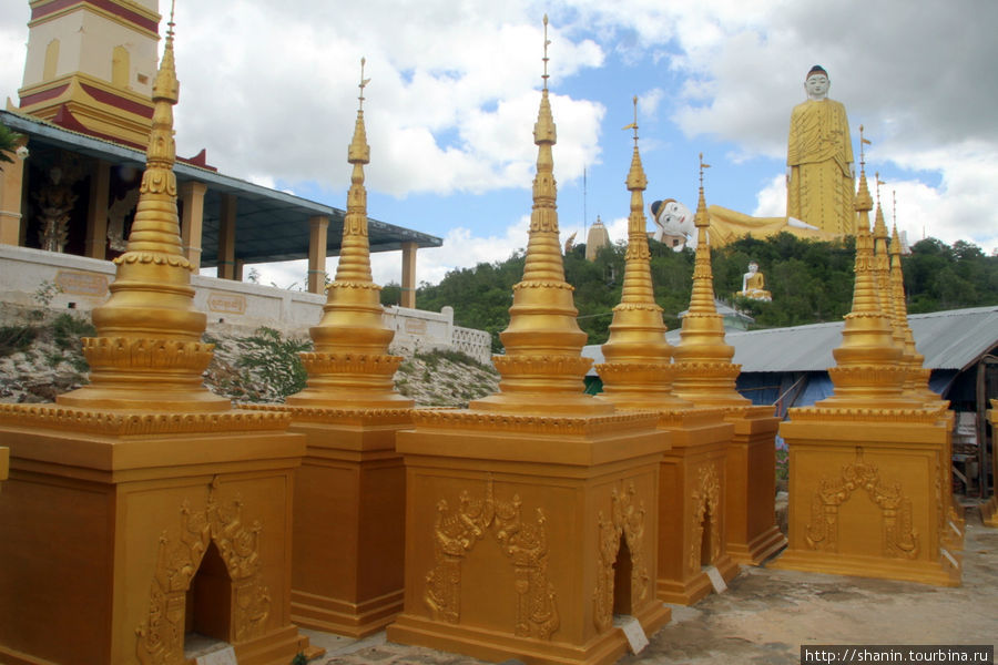 Мир без виз — 408. Крупнейшие в мире Будды Монива, Мьянма
