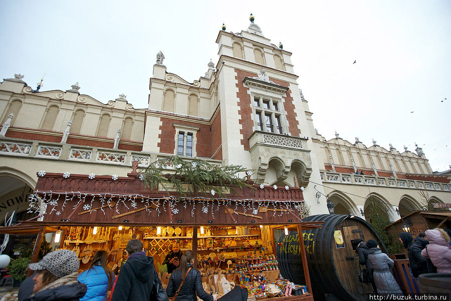 Рождественский базар в Кракове Краков, Польша