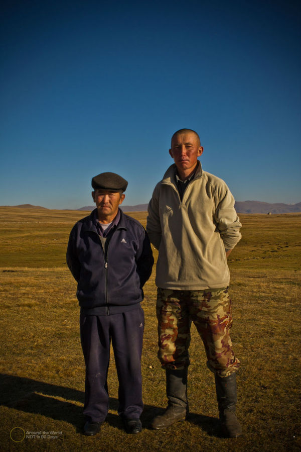 Наш проводник и хозяин. Озеро Сон-Куль, Киргизия