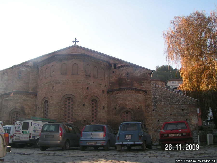 Фасад церкви Охрид, Северная Македония