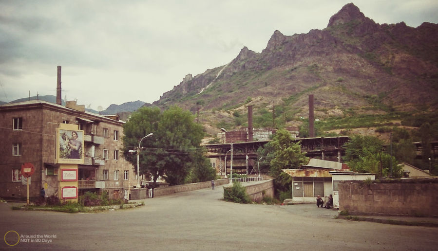 Небольшой, но интересный город Алаверди, Армения