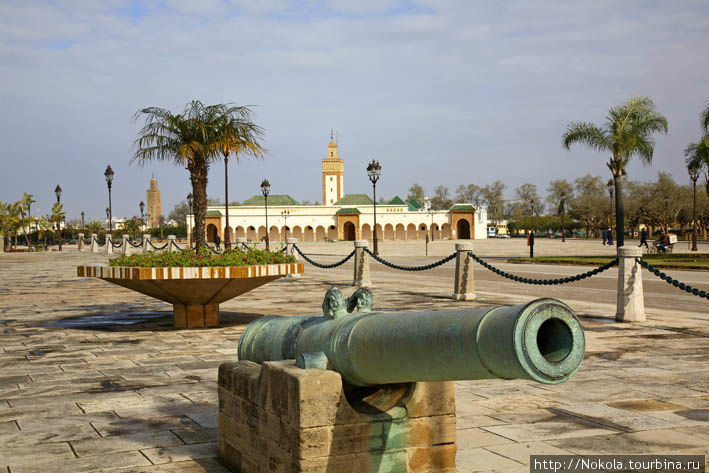 Рабат - дворец, крепость, мавзолей Рабат, Марокко