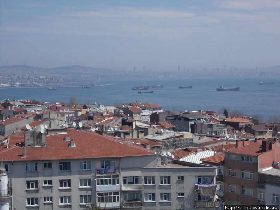 море тоже видно Стамбул, Турция