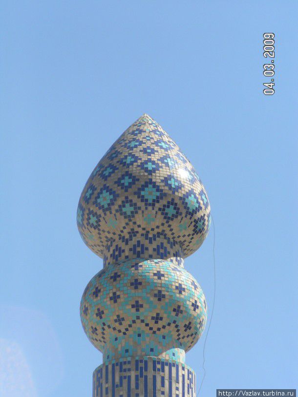 Верхушка минарета Йезд, Иран