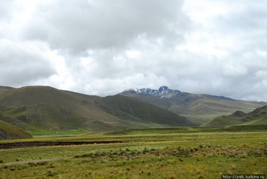 До Белой Кордильеры кажется рукой подать Регион Пуно, Перу