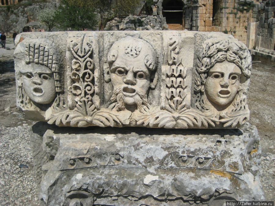 Ликийские гробницы Демре, Турция