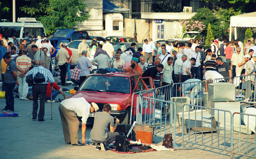 Жизнь на улицах Стамбула Стамбул, Турция