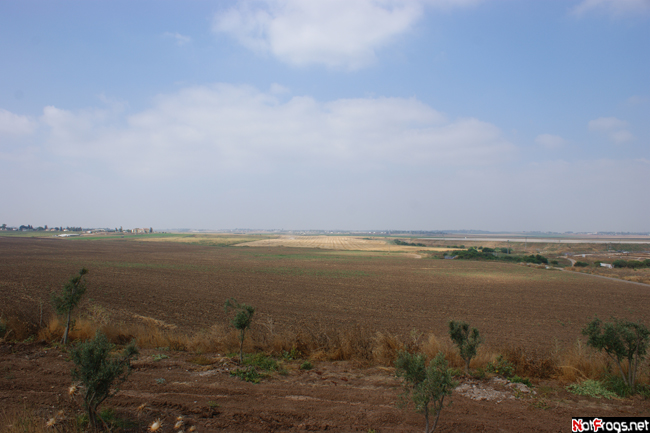 Вид с обзорной площадки Южный округ, Израиль