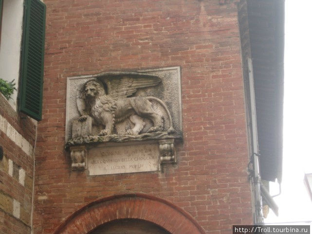 Венецианский символ Сиена, Италия