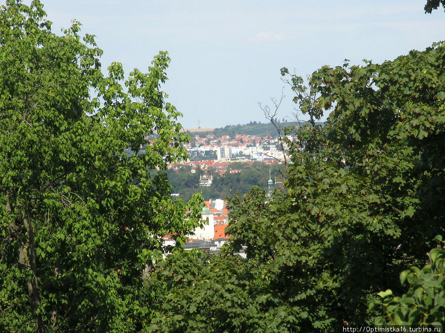 Летняя прогулка в Риегровых садах Прага, Чехия