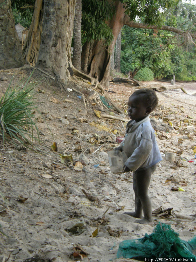 В местной деревне Округ Болама, Гвинея-Бисау