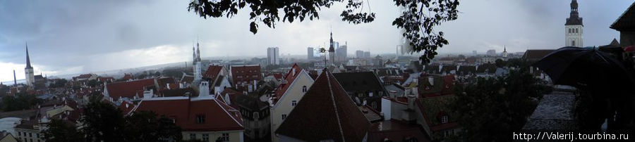 Съемки под проливным дождем Таллин, Эстония