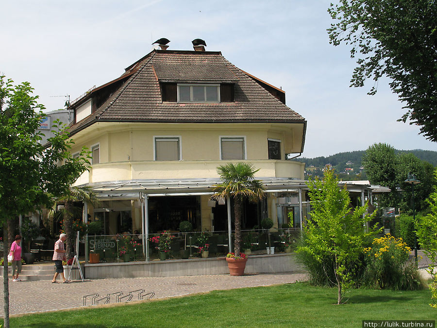 Курортный городок Фельден-ам-Вёртер-Зее, Австрия