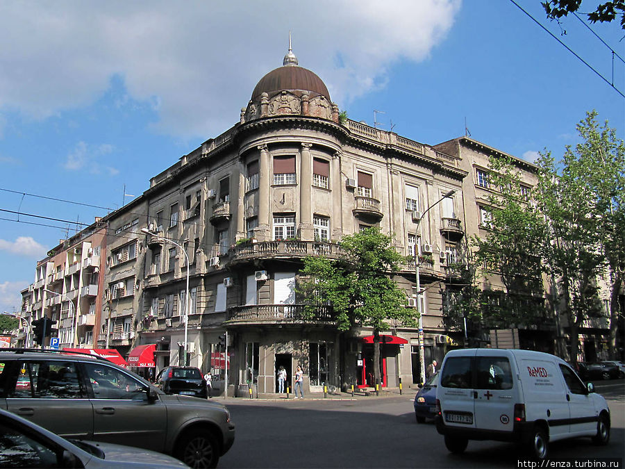 Блеск и нищета белградских фасадов Белград, Сербия