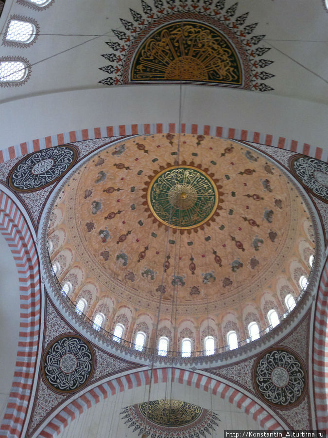 в Мечети Сулеймана-1 Стамбул, Турция