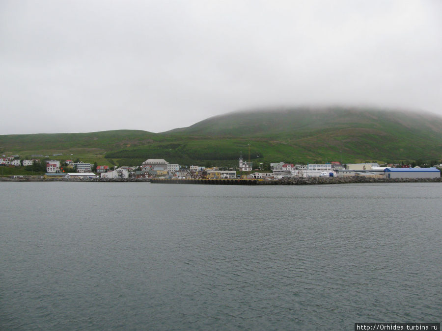 возвращаемся в порт Хусавик, Исландия