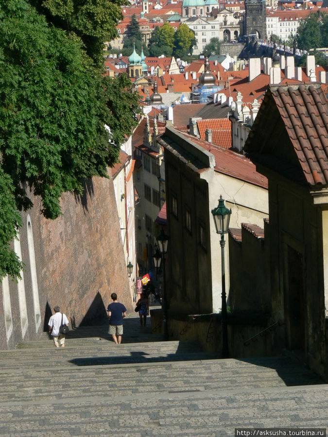 Старая королевская лестница Прага, Чехия