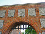 Главные ворота Вавельского замка.