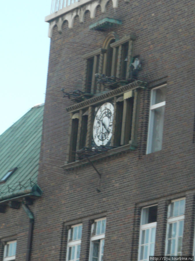 Старинные университетские часы. Сегед, Венгрия