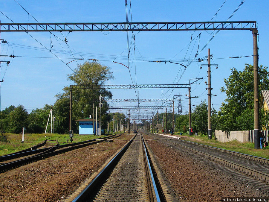 Вид со стороны станции Новая Бавария Харьков, Украина