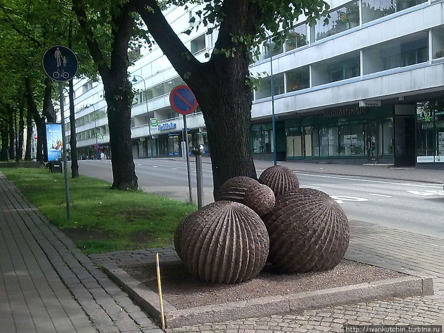 Котка — здания и уличная скульптура Котка, Финляндия