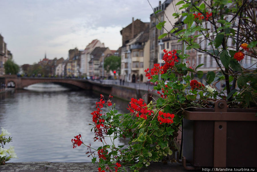 По Страсбургским каналам...осеннее Страсбург, Франция