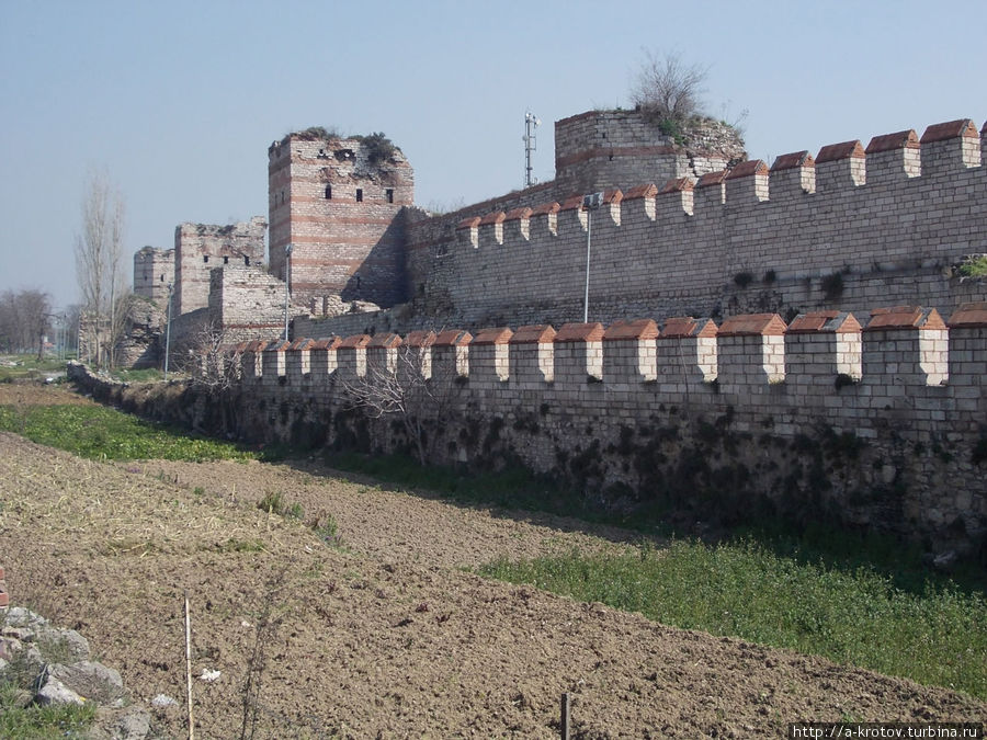 огород вдоль кремлёвских стен тянется на 10 км Стамбул, Турция
