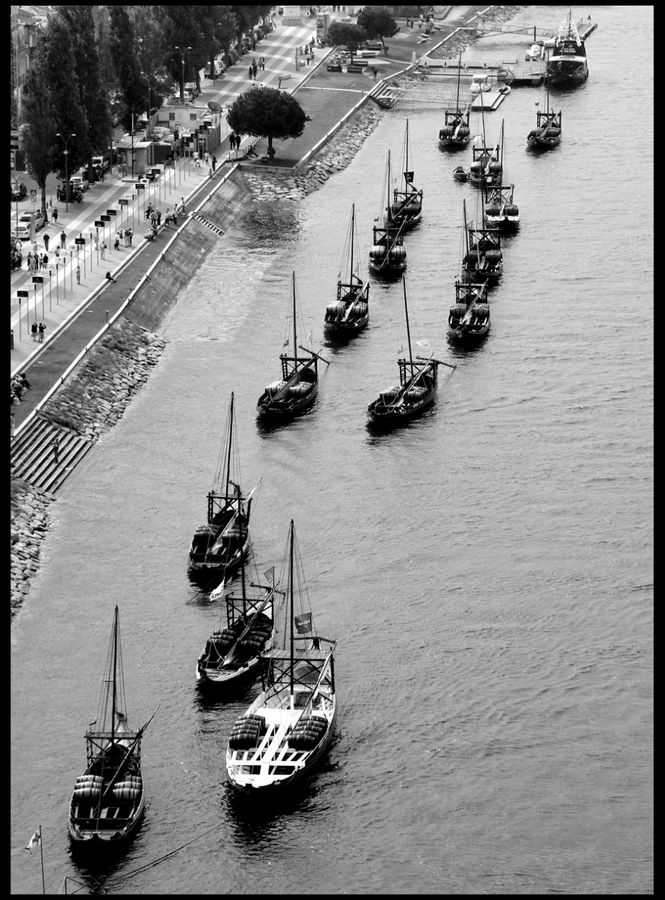 Saudade или черно-белые мгновения Порту Порту, Португалия