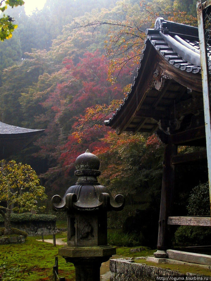 В одном из храмов Киото Япония