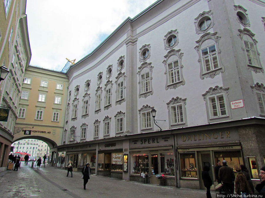 Три уровня центра Зальцбурга. Уровень 1 — улицы и площади Зальцбург, Австрия