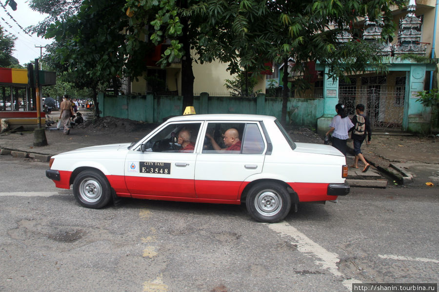 Такси Янгон, Мьянма