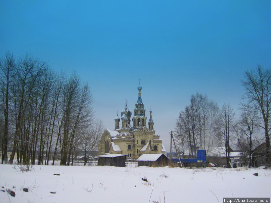 Кукобой. Среди дремучих лесов стоит красавец — Спасский храм Кукобой, Россия