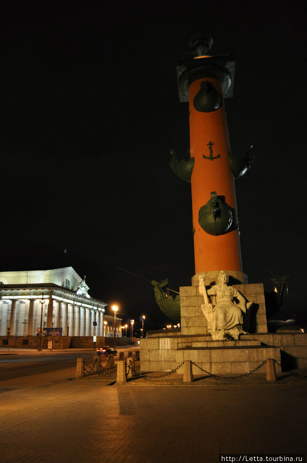 Ростральная колонна Санкт-Петербург, Россия