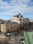 Виды Киева с высоты птичьего полета с колокольни собора