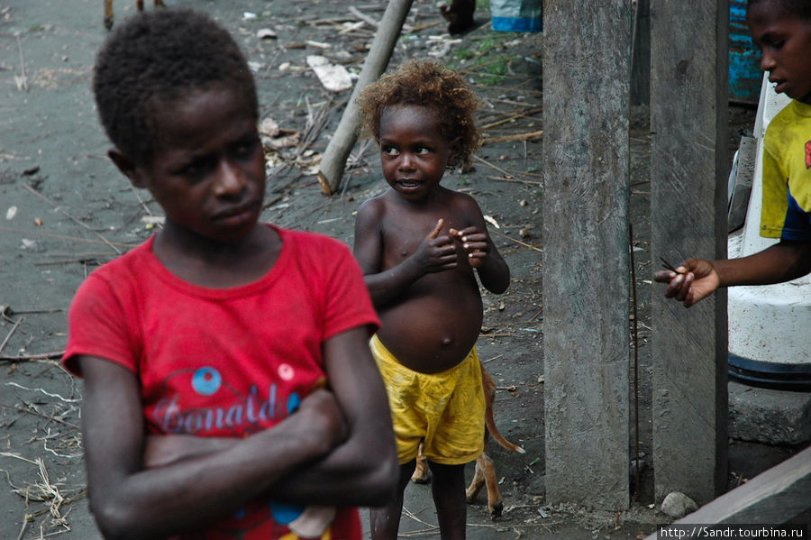 Дети либо путались под ногами… Папуа, Индонезия