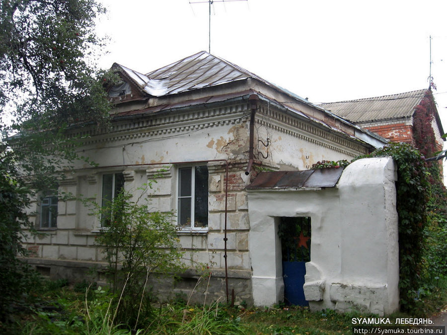 Купеческий дом на Советской улице. Лебедянь, Россия