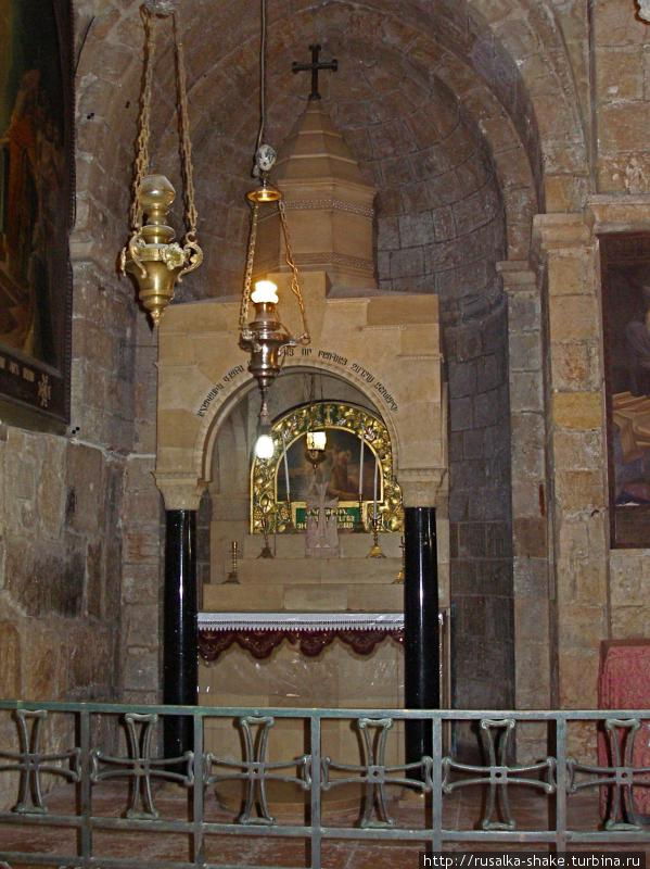 Подземная церковь св. Елены Иерусалим, Израиль