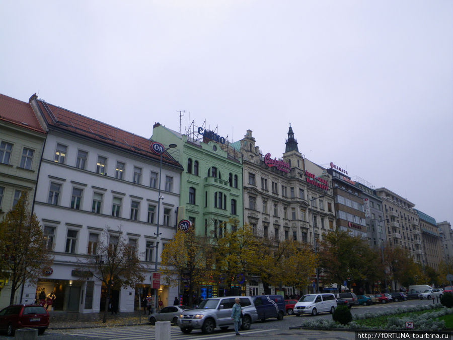 Площадь Вацлава Прага, Чехия